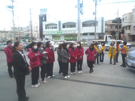 【南風原町】南風原町役場交通安全 県民運動に参加しました♪